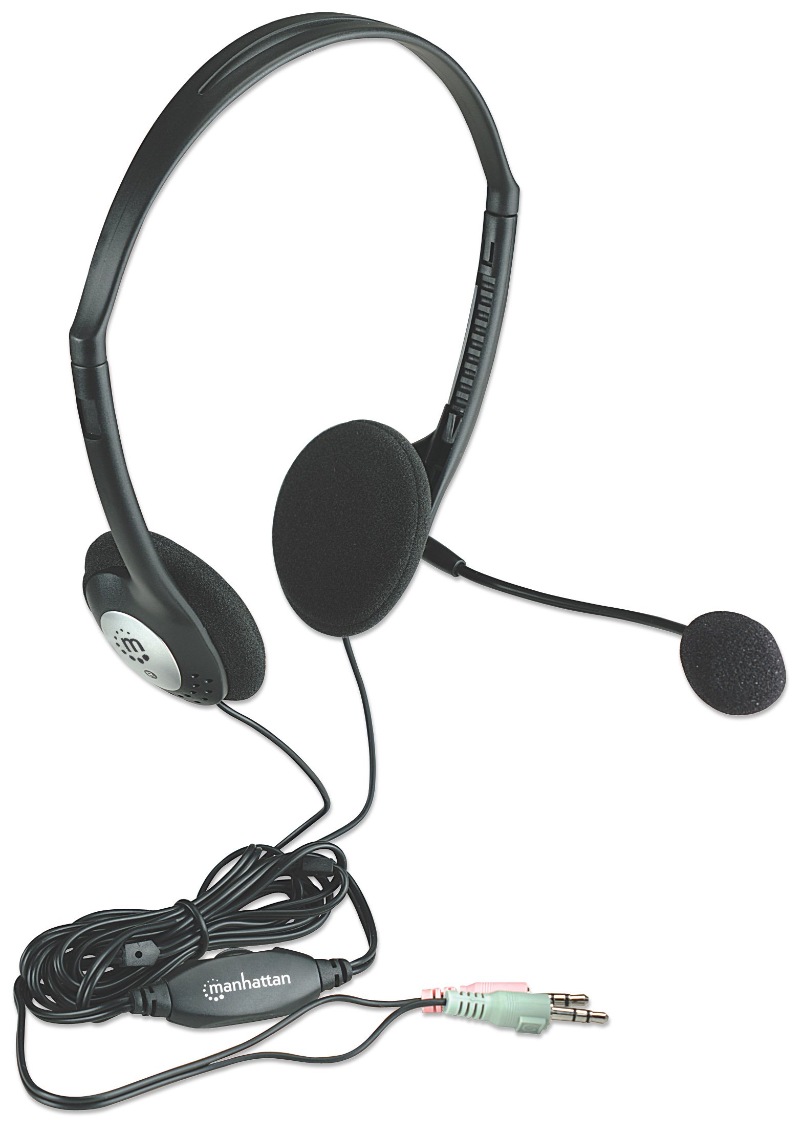 Cuffie Stereo con Microfono e Regolazione del Volume MANHATTAN - immagine 4