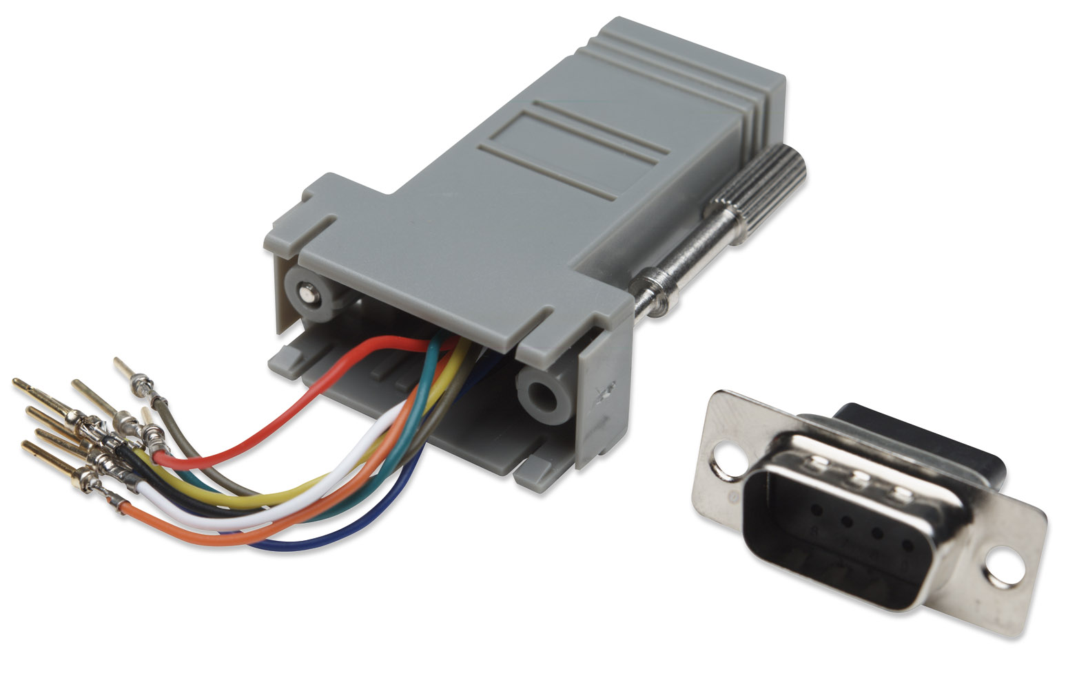 Adattatore Modulare DB 9p. M / RJ45 8 fili MANHATTAN - immagine 4