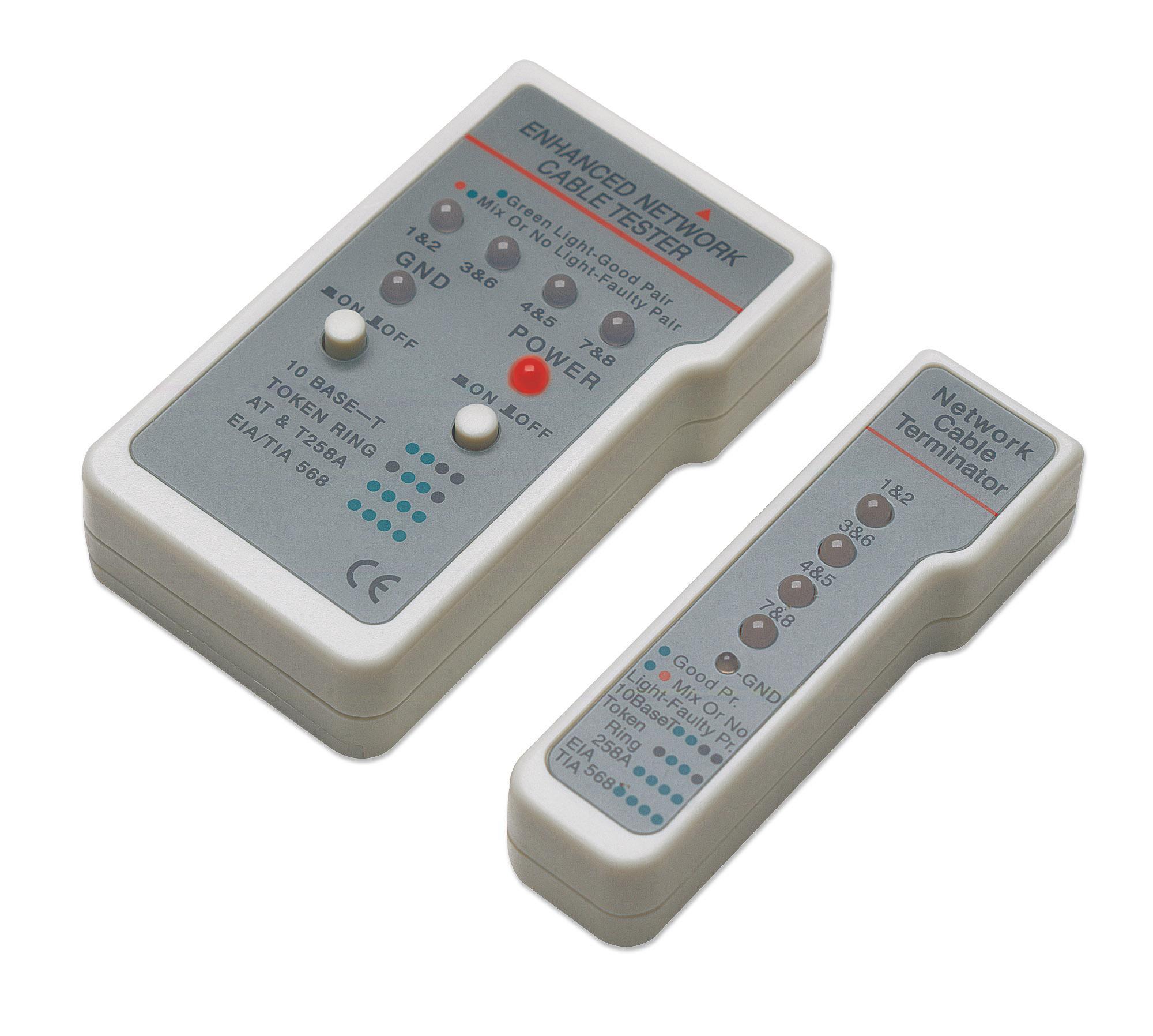 Tester Cavi Rete RJ45/RJ11: Funzionale e Versatile INTELLINET - immagine 4