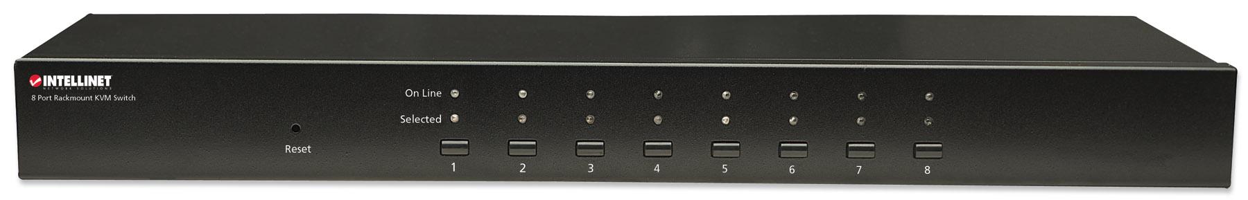 Switch KVM 8 Porte Combo - USB e PS/2 con OSD INTELLINET - immagine 3
