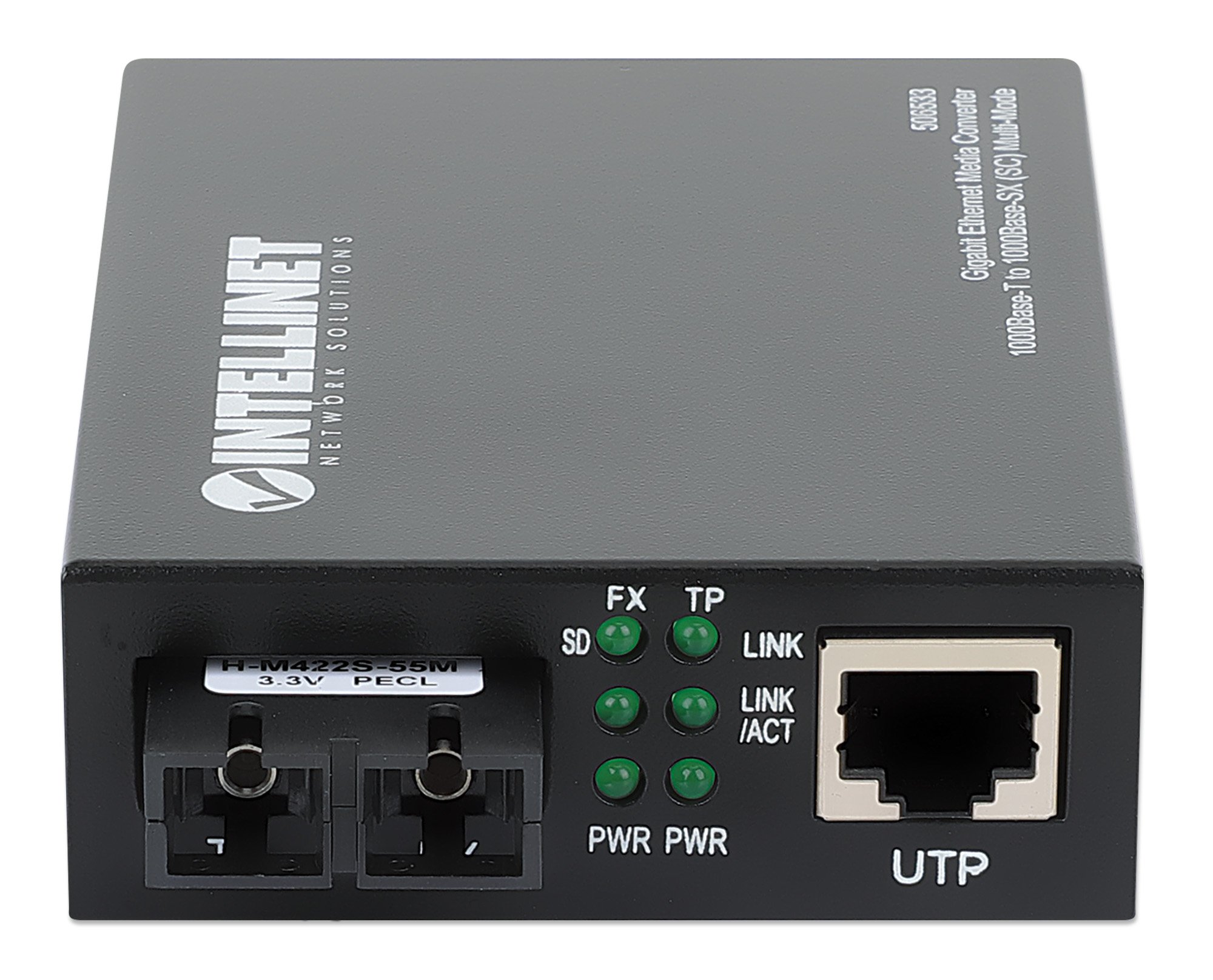 Converti rapidamente da RJ45 a Fibra SC per una connessione GigaBit efficiente INTELLINET - immagine 3