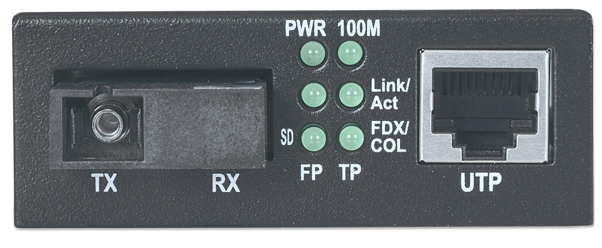 Convertitore per Supporti WDM RX1310/TX1550 Fast Ethernet Fibra INTELLINET - immagine 4