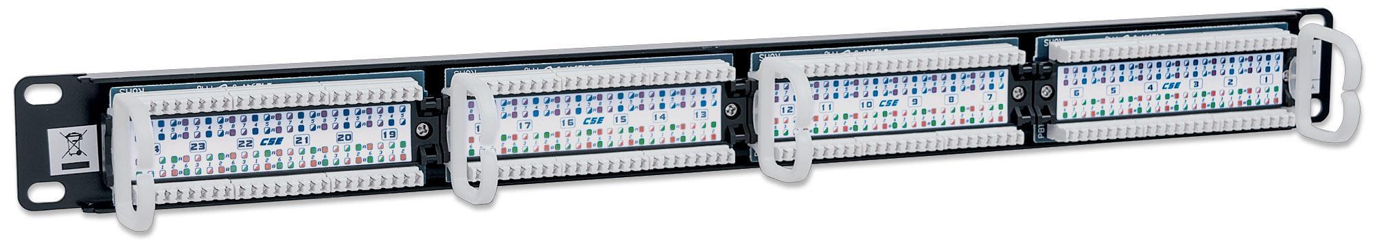 Pannello Patch UTP 24 RJ45 Cat. 5E: Connessioni Veloci e Affidabili INTELLINET - immagine 3