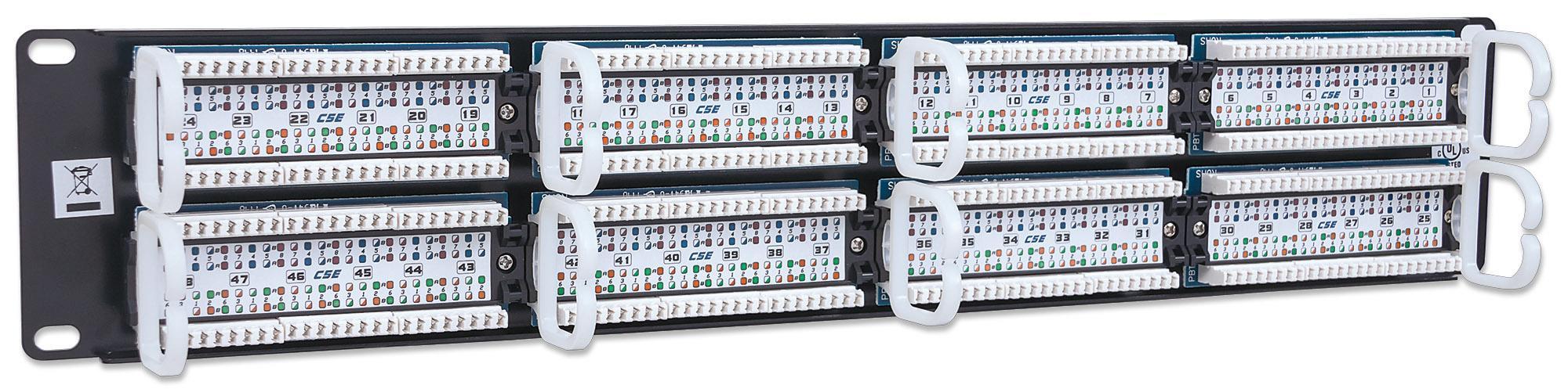 Pannello Patch UTP 48 RJ45 Cat. 5E: connettività veloce e affidabile INTELLINET - immagine 3