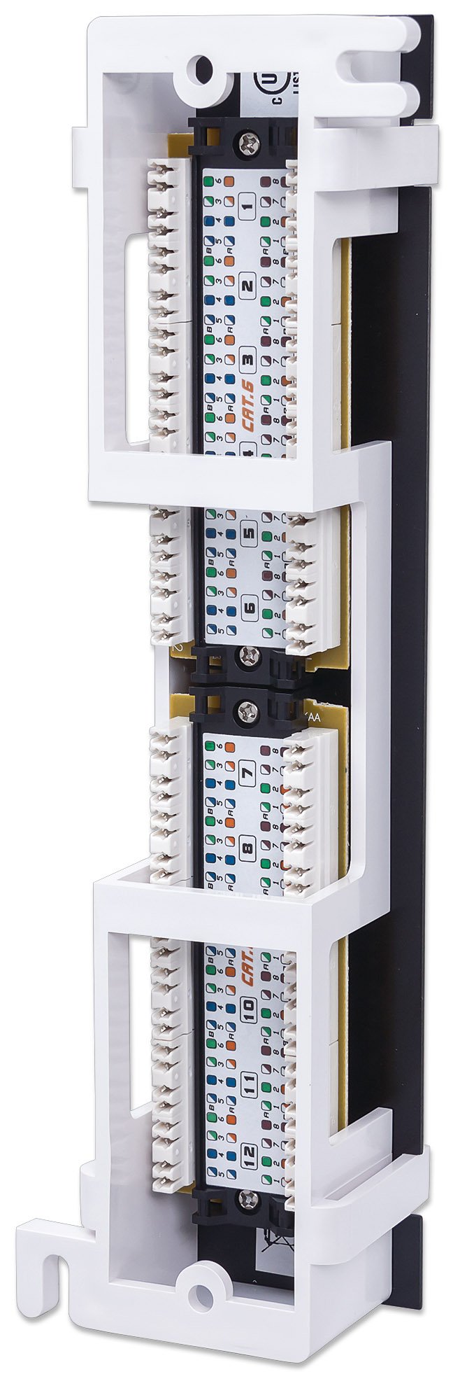 Pannello Patch Cat6 da 12 Porte: Pratico e Facile da Installare INTELLINET - immagine 4