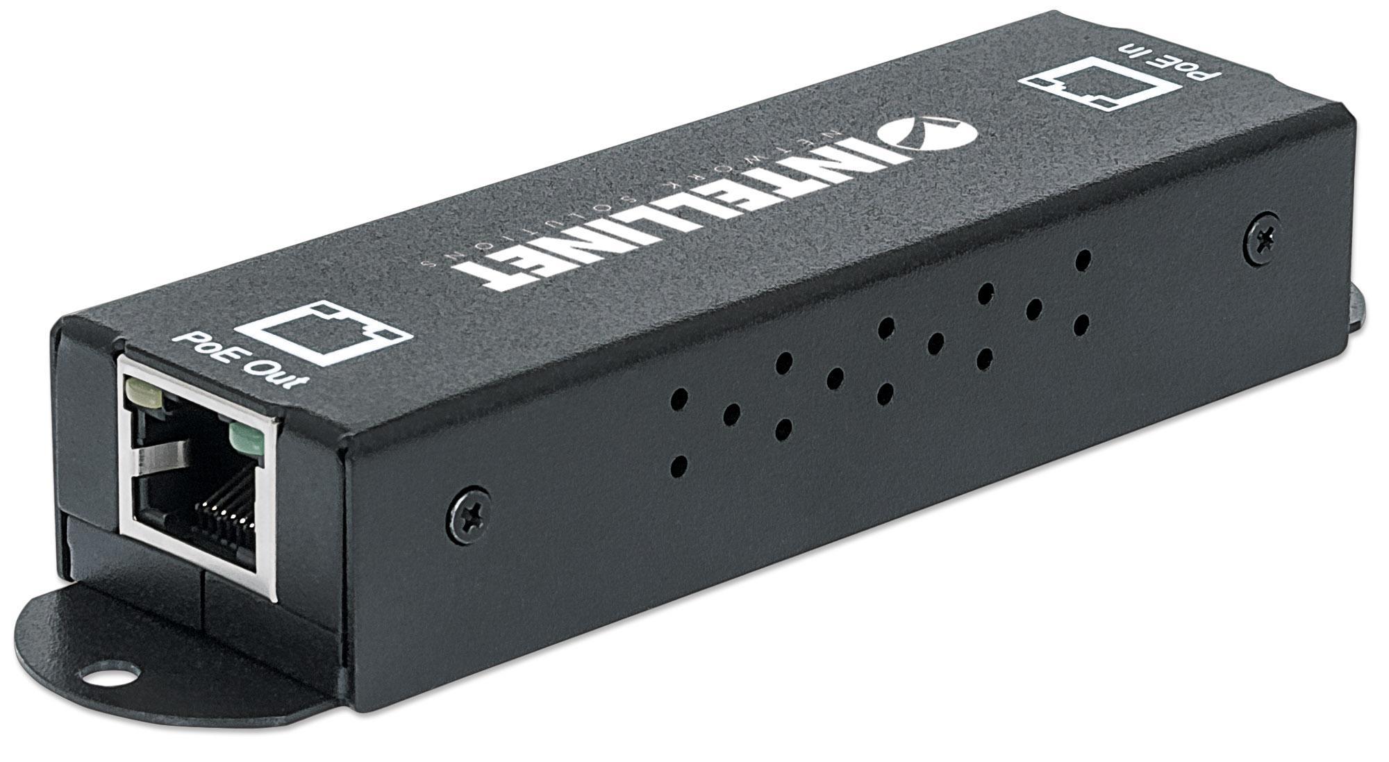 Repeater Gigabit ad alta potenza PoE+ Extender INTELLINET - immagine 4