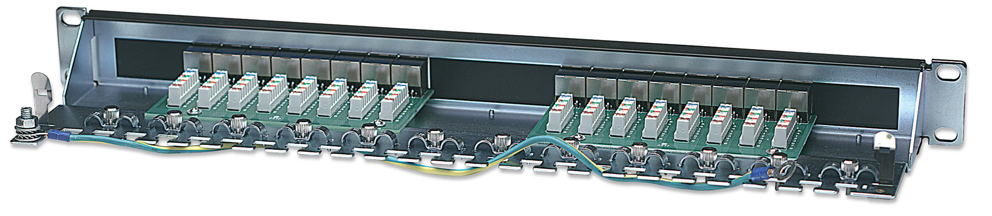 Pannello Patch STP 16 RJ45 Cat. 6 - Connessione Veloce INTELLINET - immagine 4