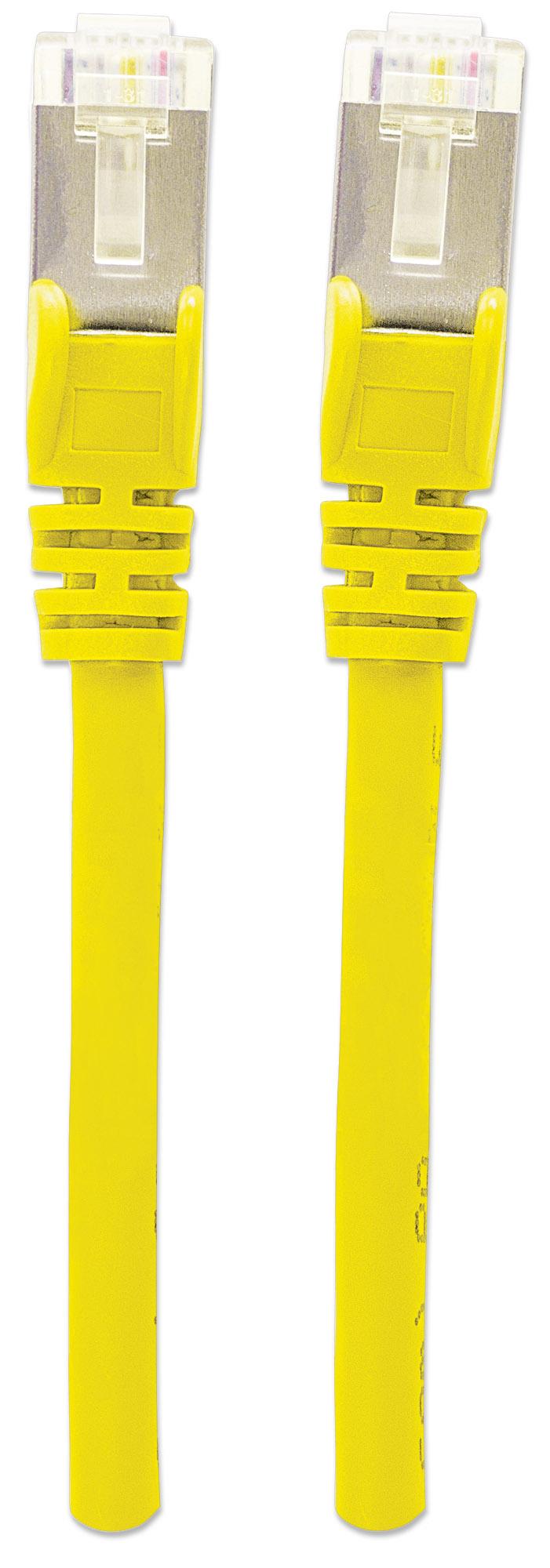 Cavo di rete Patch in rame Cat. 6 Giallo SFTP LSZH 1,5m INTELLINET - immagine 4