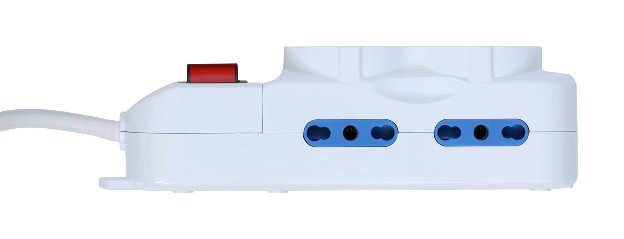 Multipresa Italiana 4 Posti Bipasso con Interruttore TECHLY - immagine 4