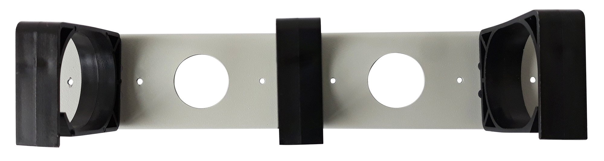 Pannello Passacavi 1U Armadio 10'' Grigio TECHLY PROFESSIONAL - immagine 4
