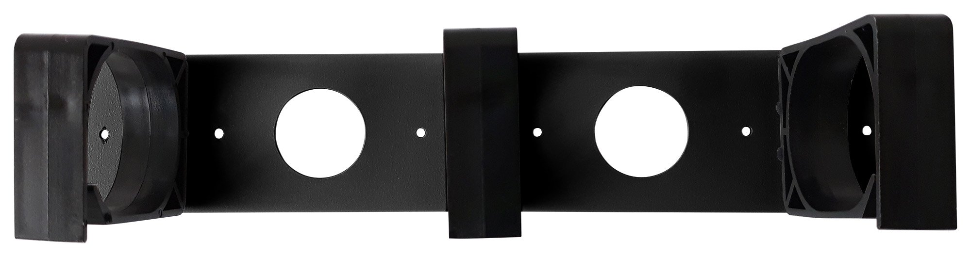 Pannello Passacavi Nero 1U per Armadio 10'' TECHLY PROFESSIONAL - immagine 4