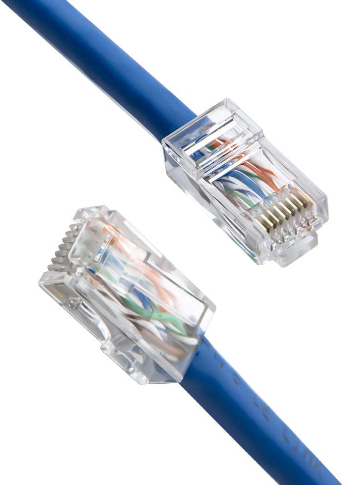 Plug Telefonico Rotondo 8 Poli: Connettore 501798 INTELLINET - immagine 3