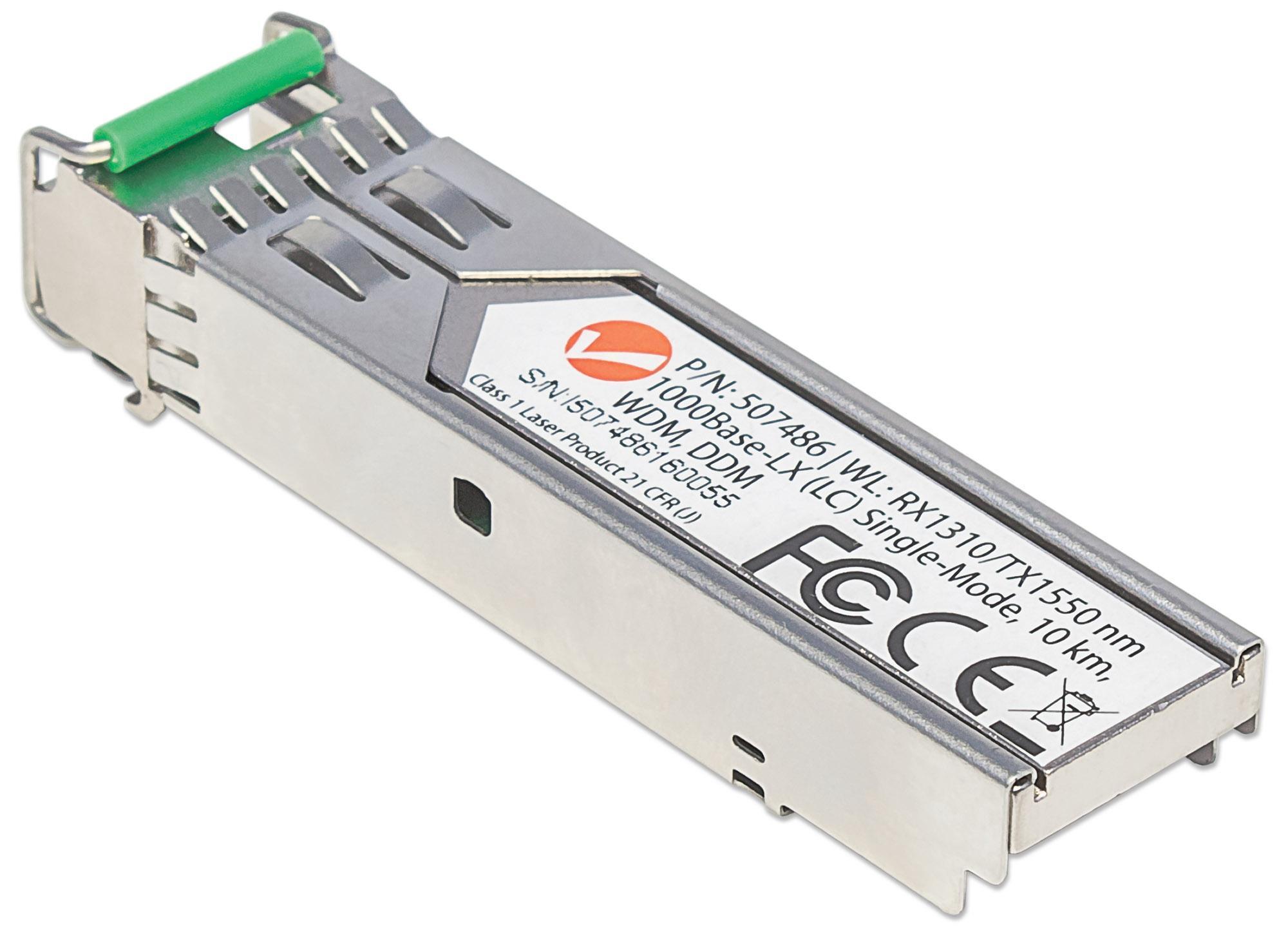 Transceiver Gigabit Fibra Ottica WDM (RX1310/TX1550) Bidirezionale SFP INTELLINET - immagine 4