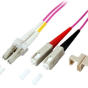 Cavo Fibra Ottica Multimodale OM4 SC/LC 50/125 20 m TECHLY PROFESSIONAL