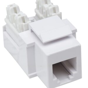 Frutti Telefonici RJ11/RJ12 Keystone Bianco INTELLINET