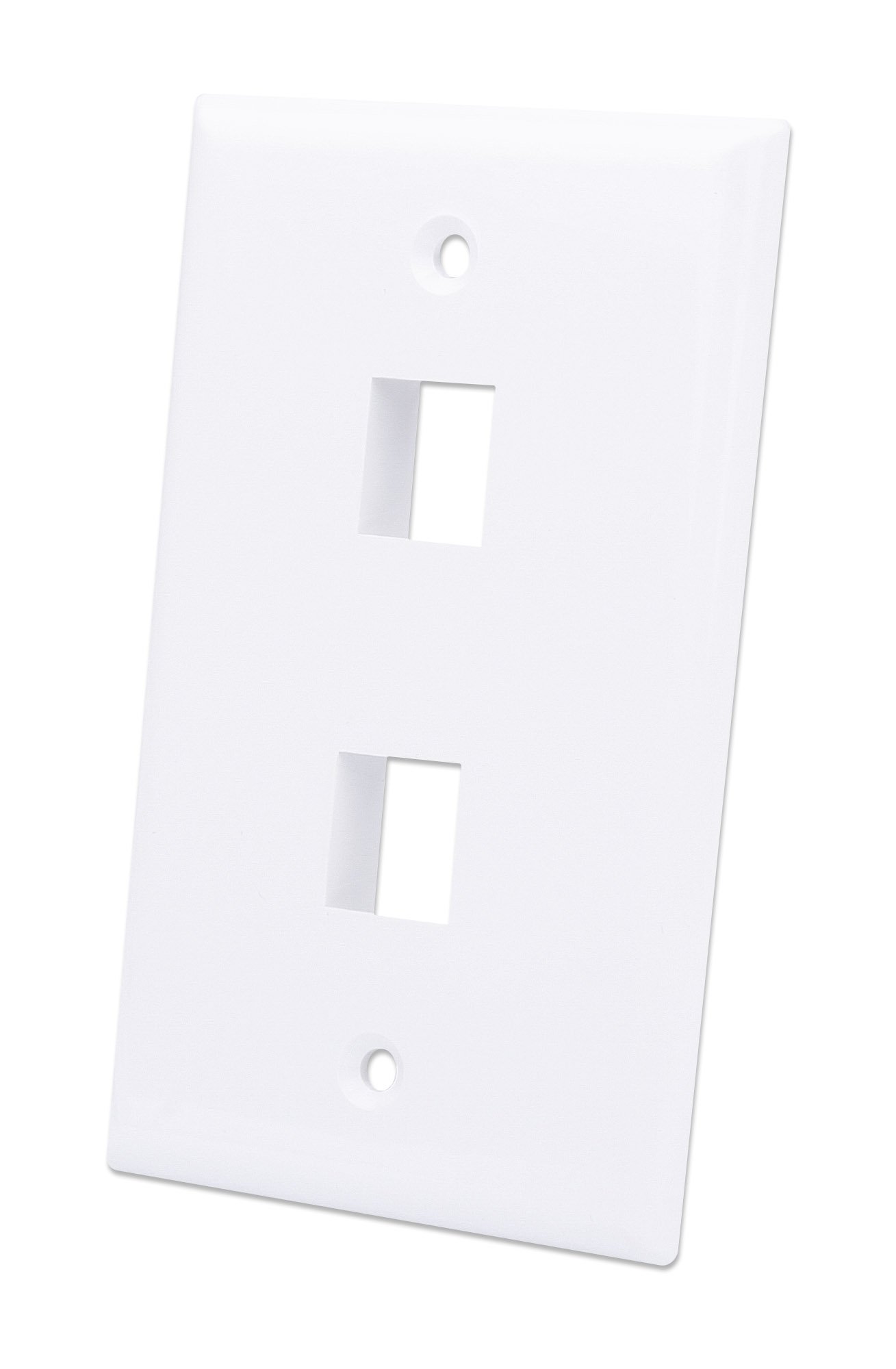 Placca Porta Frutti Bianca 2 Posti - Mod.503 INTELLINET