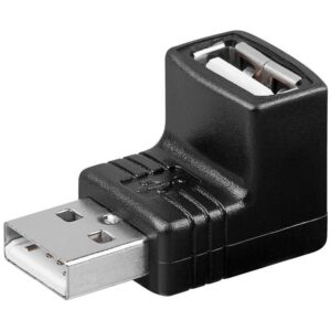 Adattatore USB Angolato Maschio-Femmina MANHATTAN