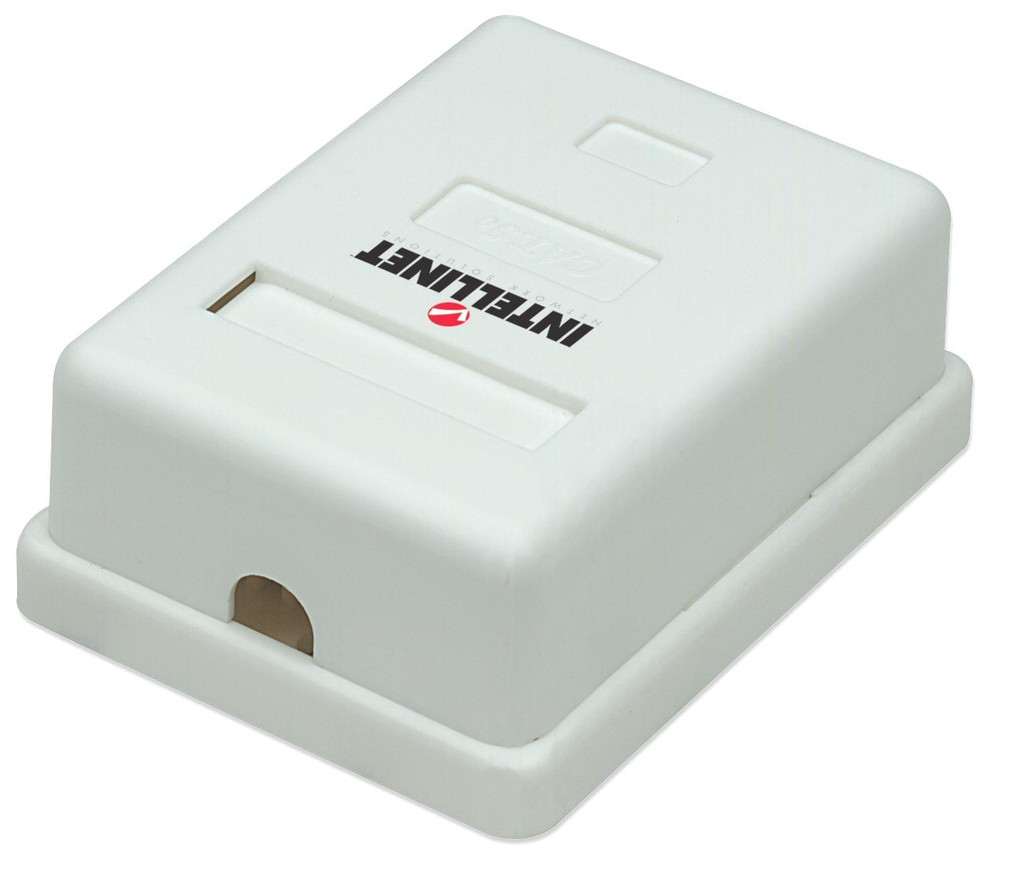 Presa Muro Frutto RJ45 Cat. 5E UTP Beige - Pratica e Veloce INTELLINET - immagine 5