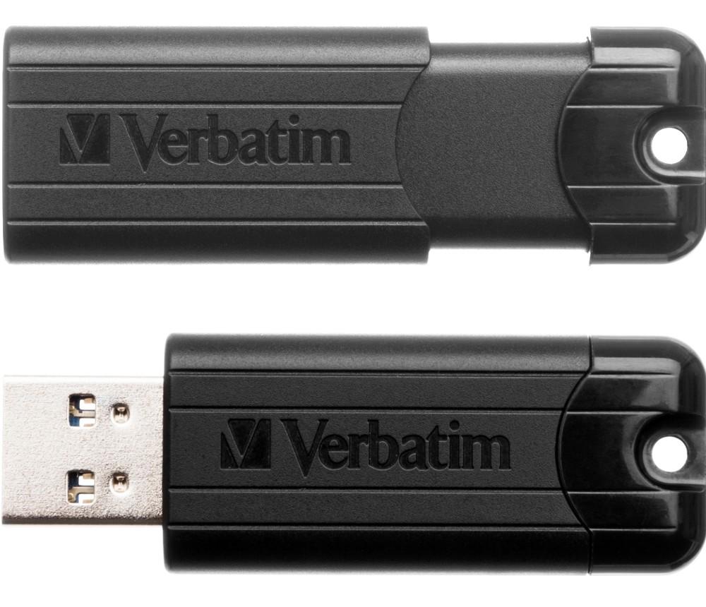 Memoria USB 3.0 PinStripe da 16Gb Colore Nero VERBATIM - immagine 5