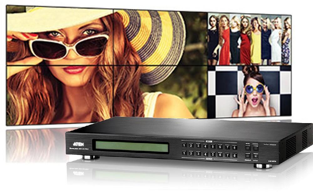 Switch Matrix 8x8 HDMI con Videowall & Scaler, VM5808H ATEN - immagine 5