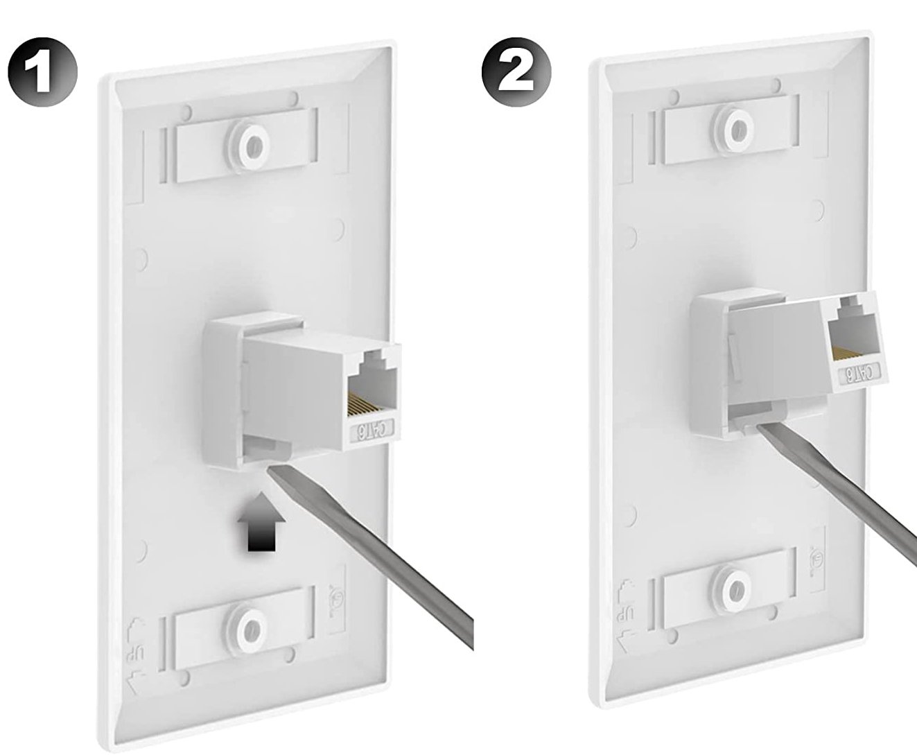 Accoppiatore RJ45 Bianco Cat5e: connessione perfetta INTELLINET - immagine 5