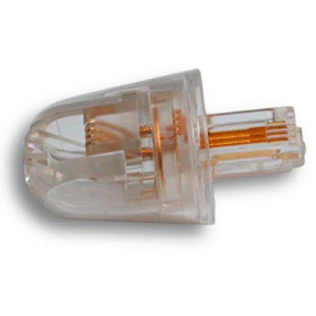 "Plug RJ11 Maschio Antiattorcigliamento" INTELLINET - immagine 5
