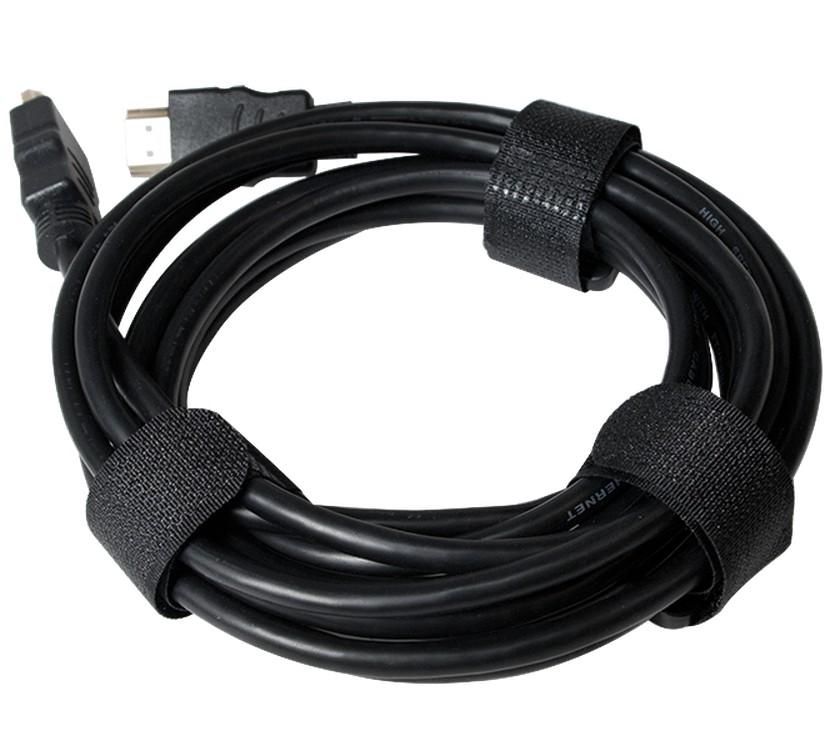 Fascette Fermacavo Nero in Velcro Set da 10 pz LOGILINK - immagine 5