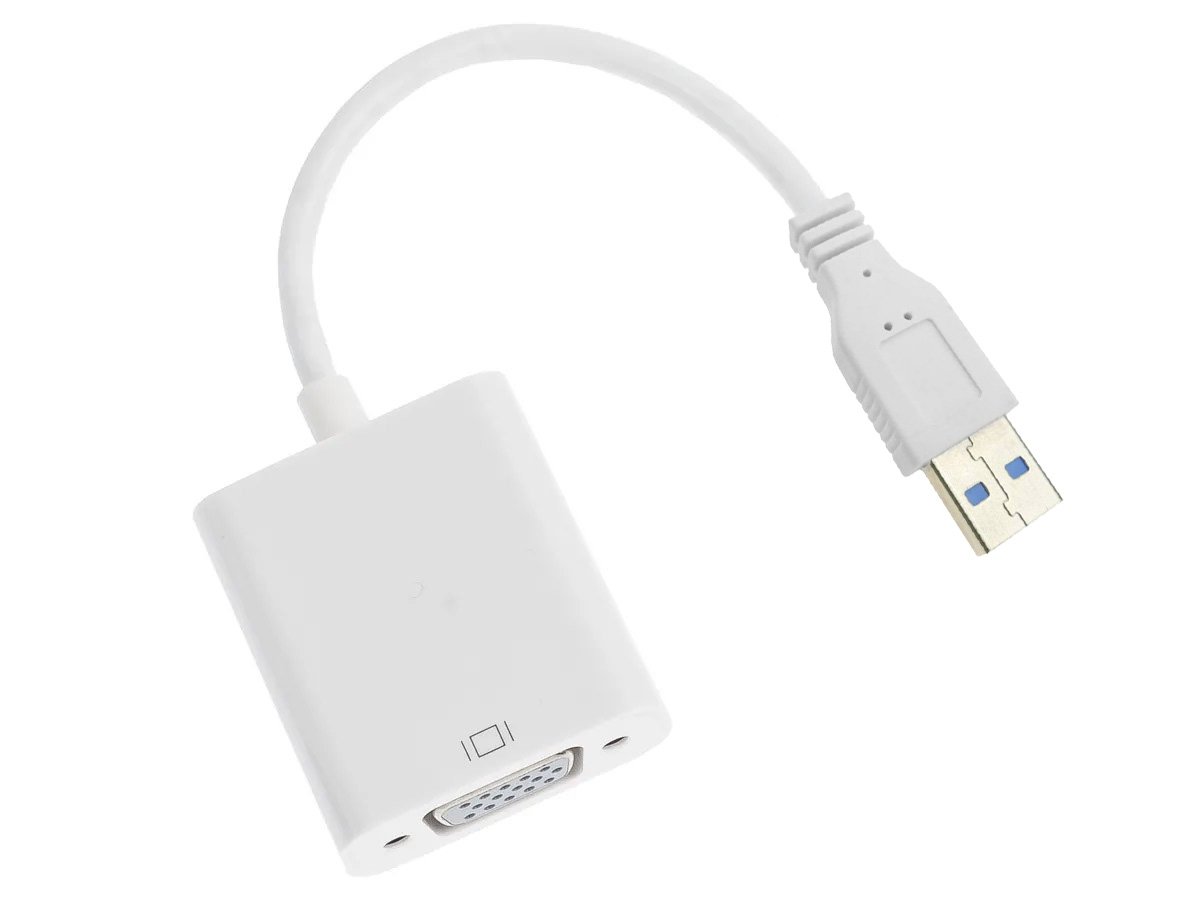 Cavo Convertitore Adattatore da USB 3.0 USB A Maschio a VGA Femmina TECHLY NP - immagine 4