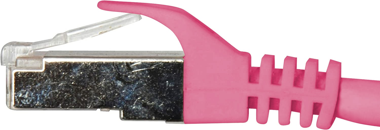 Cavo di rete Patch in CCA Schermato Cat. 6 Rosa F/UTP 1 m Bulk TECHLY PROFESSIONAL - immagine 4