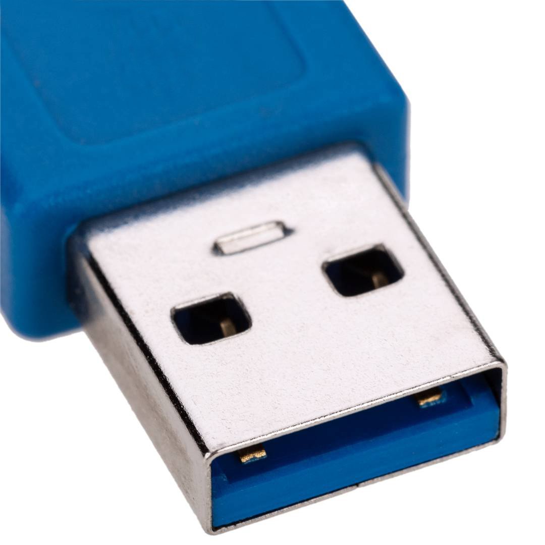 Cavo USB 3.0 SuperSpeed 1m Flat - A maschio a B maschio TECHLY - immagine 5