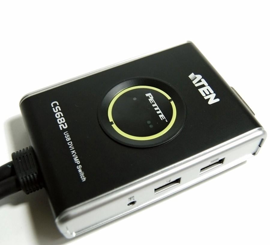 Switch KVM Mini USB DVI con Audio e Microfono: CS682 ATEN - immagine 5