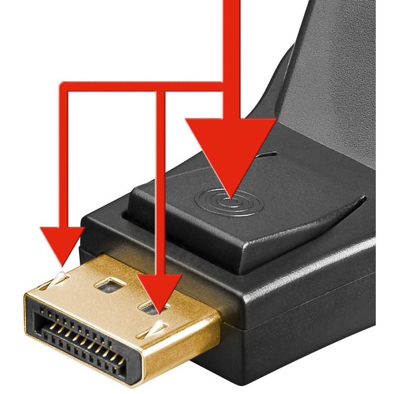 Adattatore DisplayPort DP Maschio a DVI-I 24+5 Femmina TECHLY - immagine 5