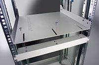 Mensola Rack 19'' Grigia 2U - 600 mm: Stile e funzionalità INTELLINET - immagine 5