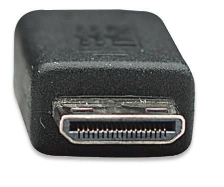 Cavo High Speed Mini HDMI a HDMI Maschio/Maschio Nero, 1,8 m TECHLY - immagine 5
