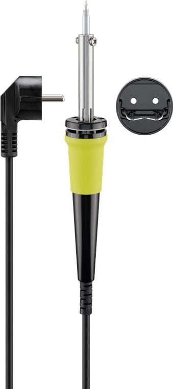 Kit Saldatura Completo: Stagnatore 60W con Supporto e Punte GOOBAY - immagine 5