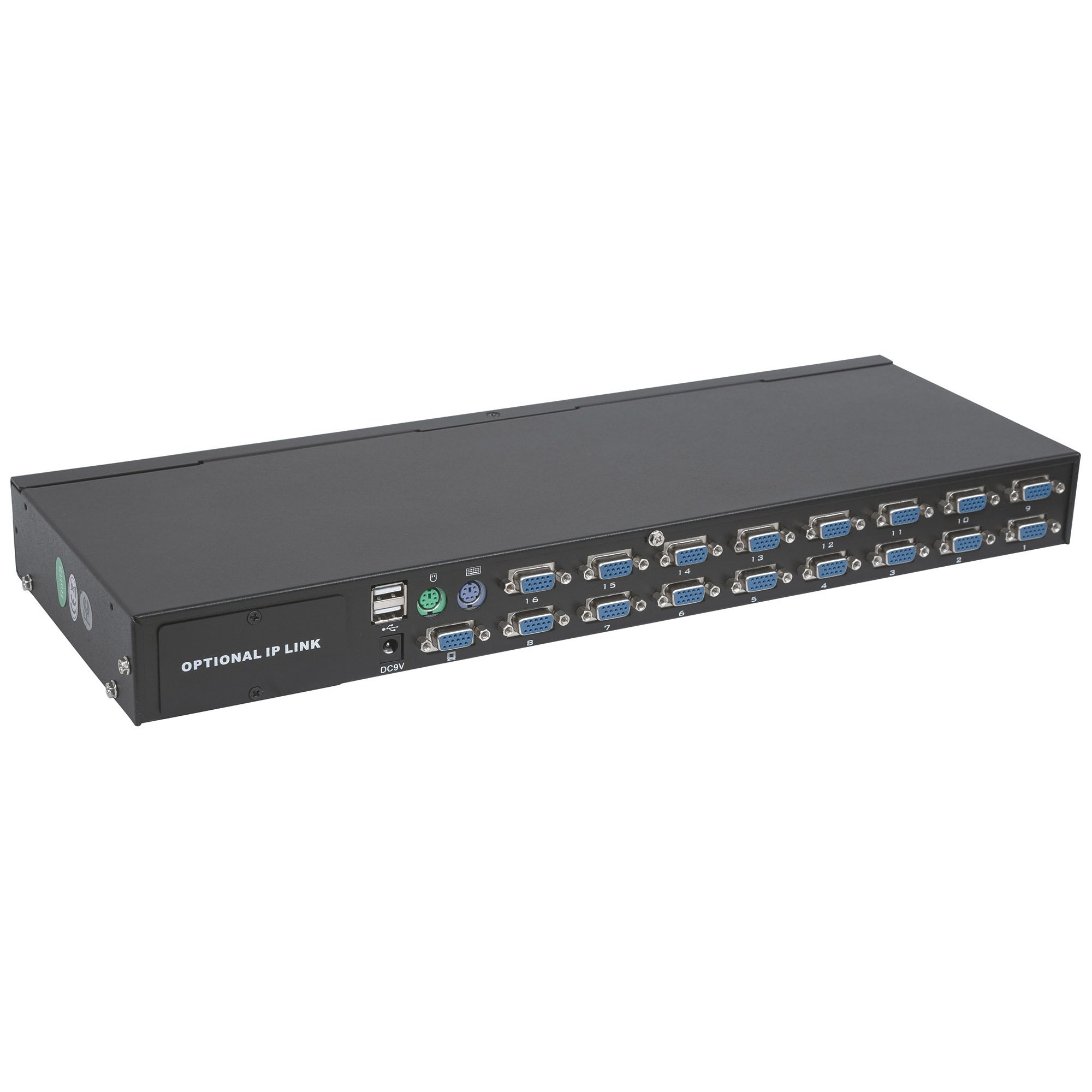 Switch KVM 16 porte: USB, PS/2, OSD INTELLINET - immagine 6