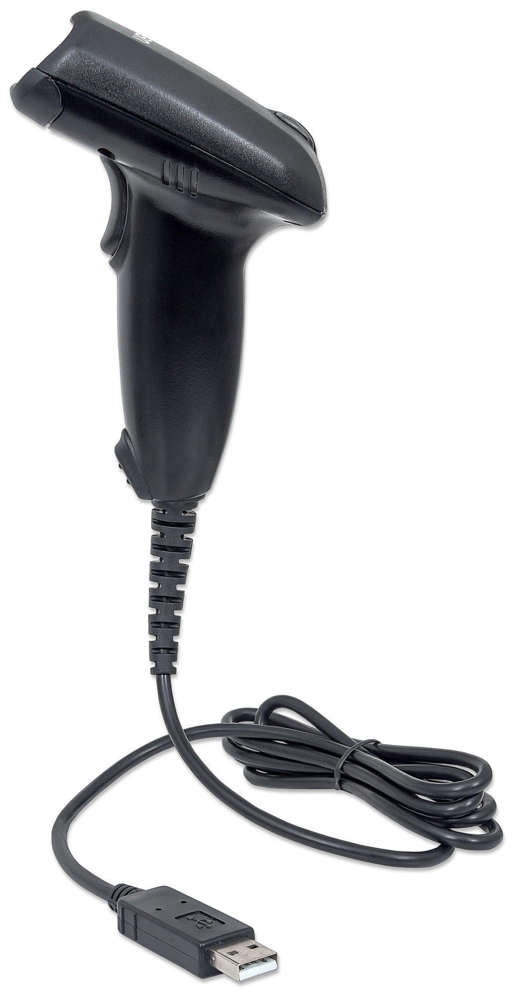 Lettore Laser Barcode USB Nero MANHATTAN - immagine 5