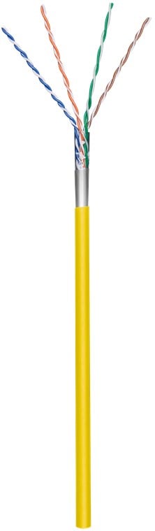 Cavo Cat.5E Giallo Flessibile 100m - Matassa F/UTPCCA GOOBAY - immagine 4