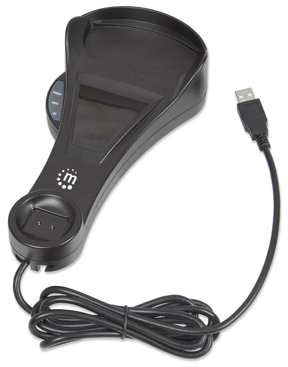 Barcode Scanner CCD Senza Fili Bluetooth MANHATTAN - immagine 5