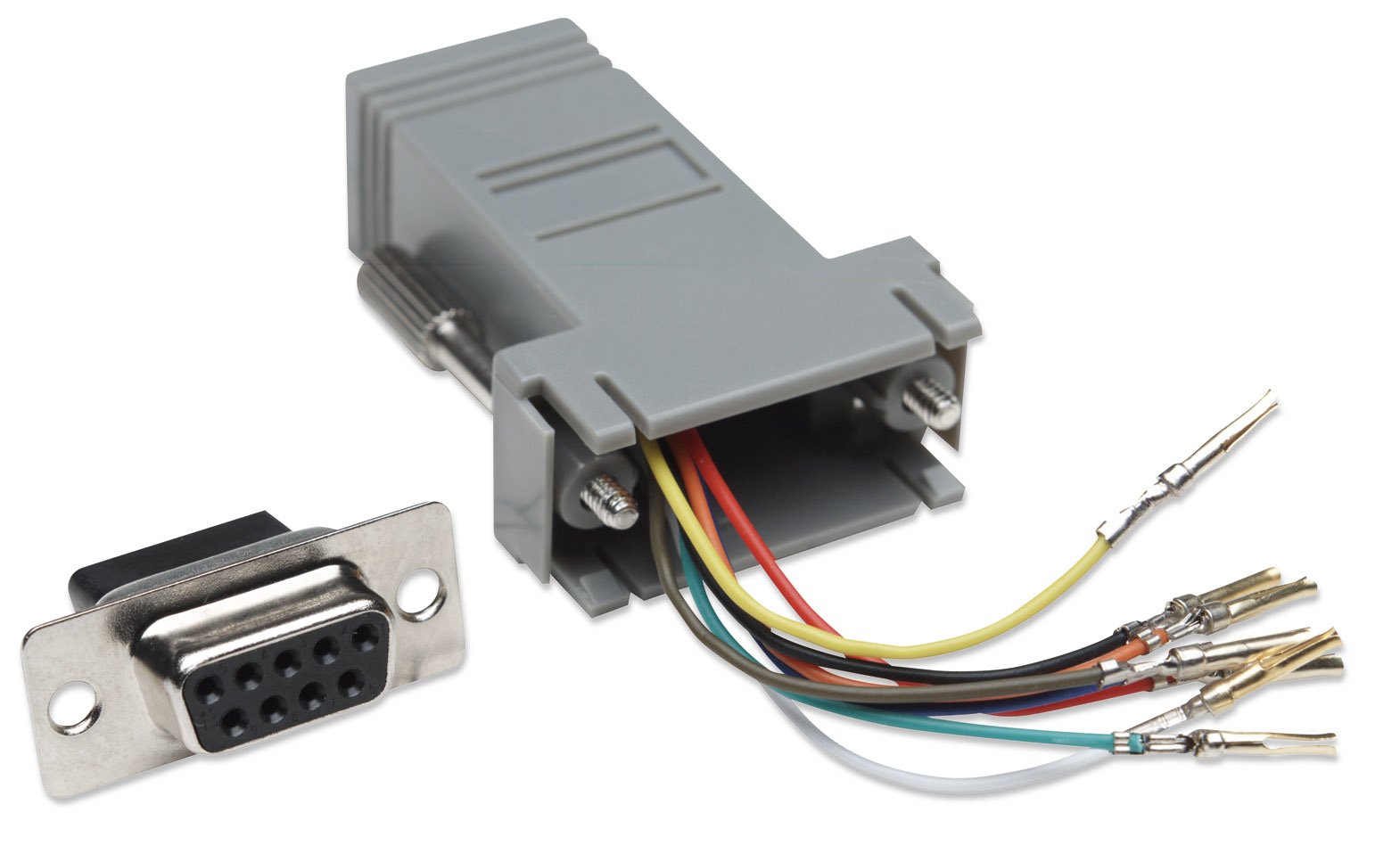 Adattatore Modulare DB 9p.F / RJ45 8 fili MANHATTAN - immagine 5
