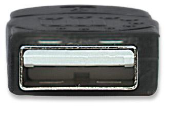 Cavo USB 2.0 A-B 1.8m Nero MANHATTAN - immagine 5