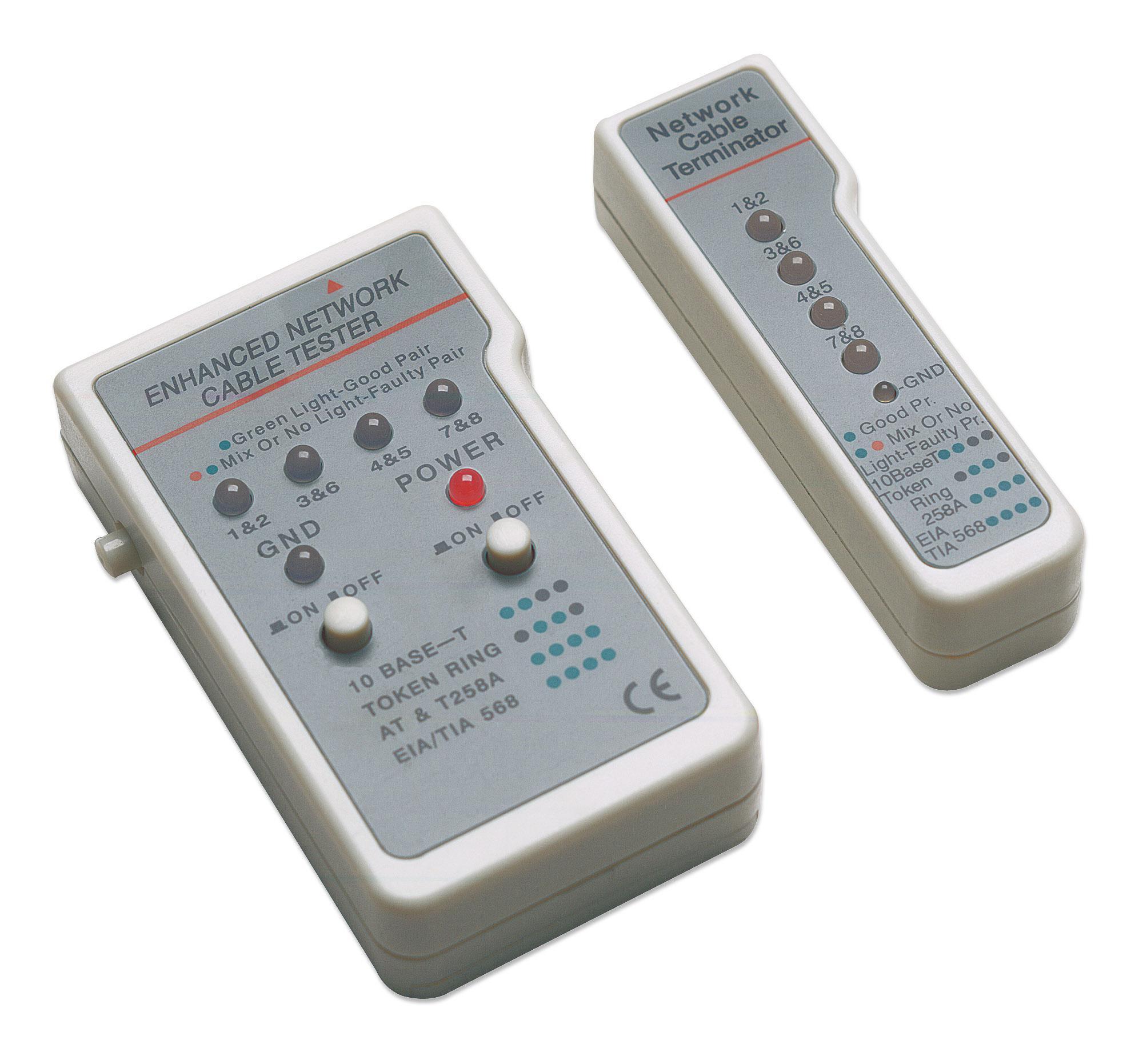 Tester Cavi Rete RJ45/RJ11: Funzionale e Versatile INTELLINET - immagine 5
