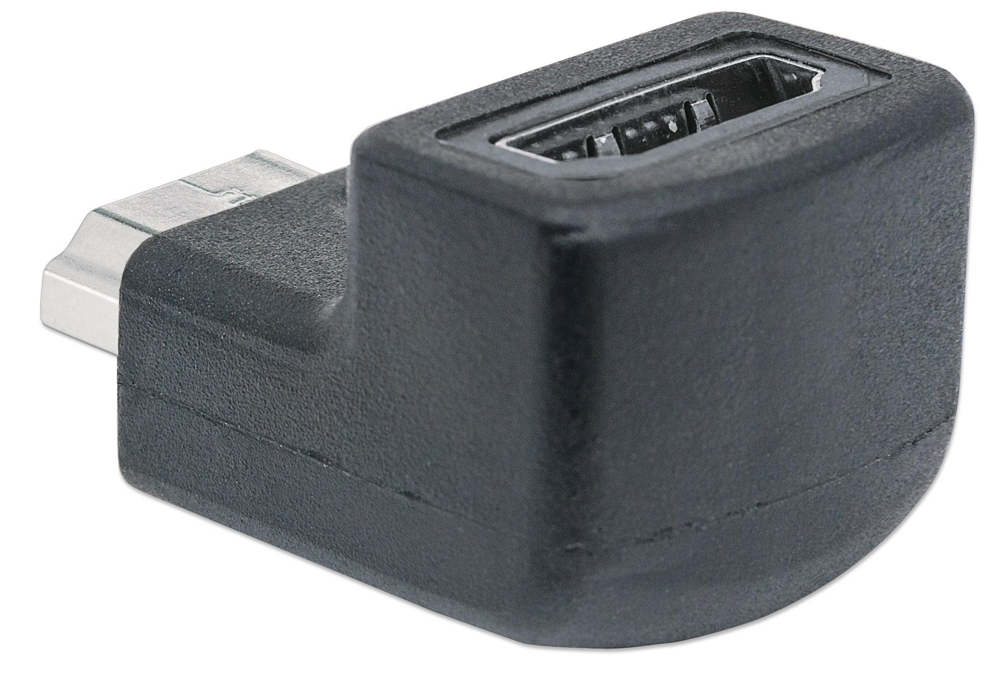 Adattatore HDMI M/F 90° verso l'alto MANHATTAN - immagine 5