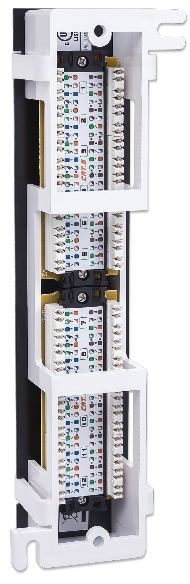 Pannello Patch Cat6 da 12 Porte: Pratico e Facile da Installare INTELLINET - immagine 5