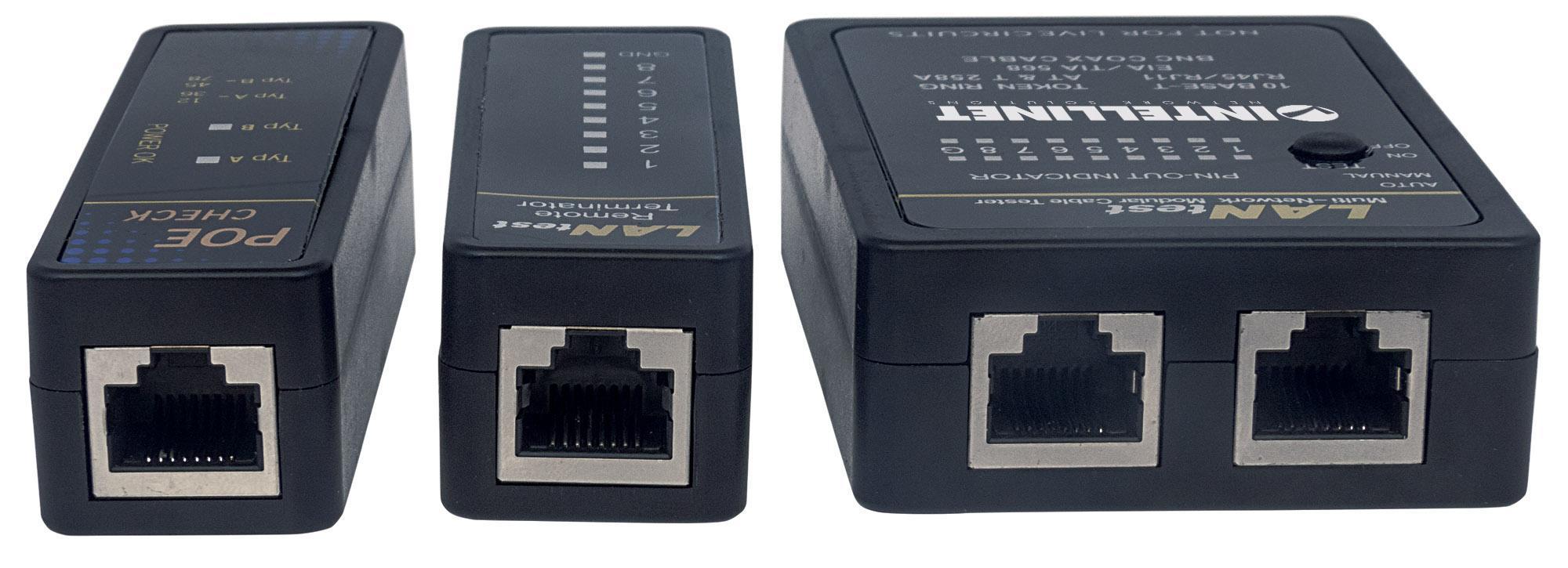 Tester Professionale POE RJ45 e BNC INTELLINET - immagine 5