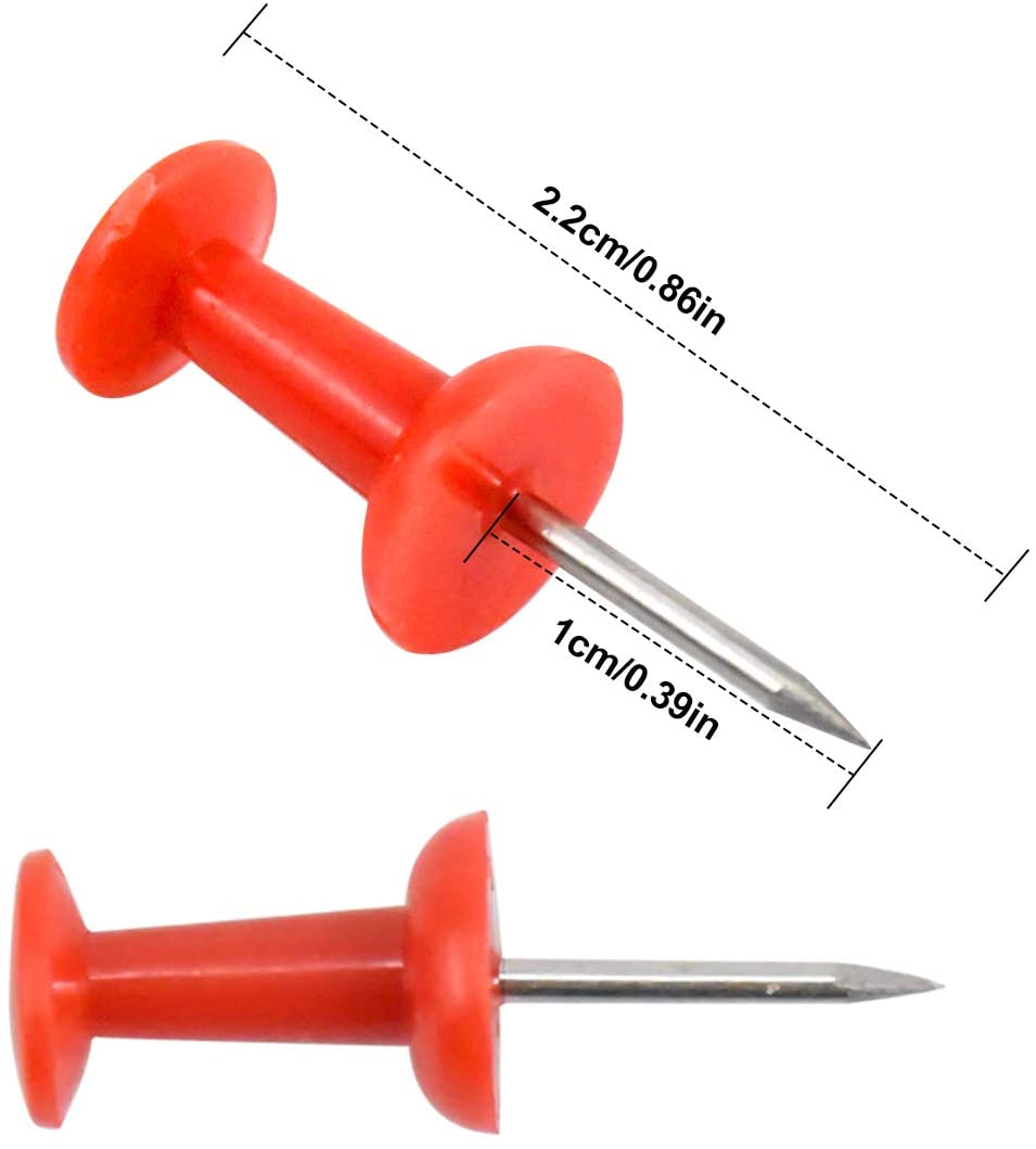 20 Spilli Colorati per Lavagne: Puntine con Testina in Sughero TECHLY - immagine 5