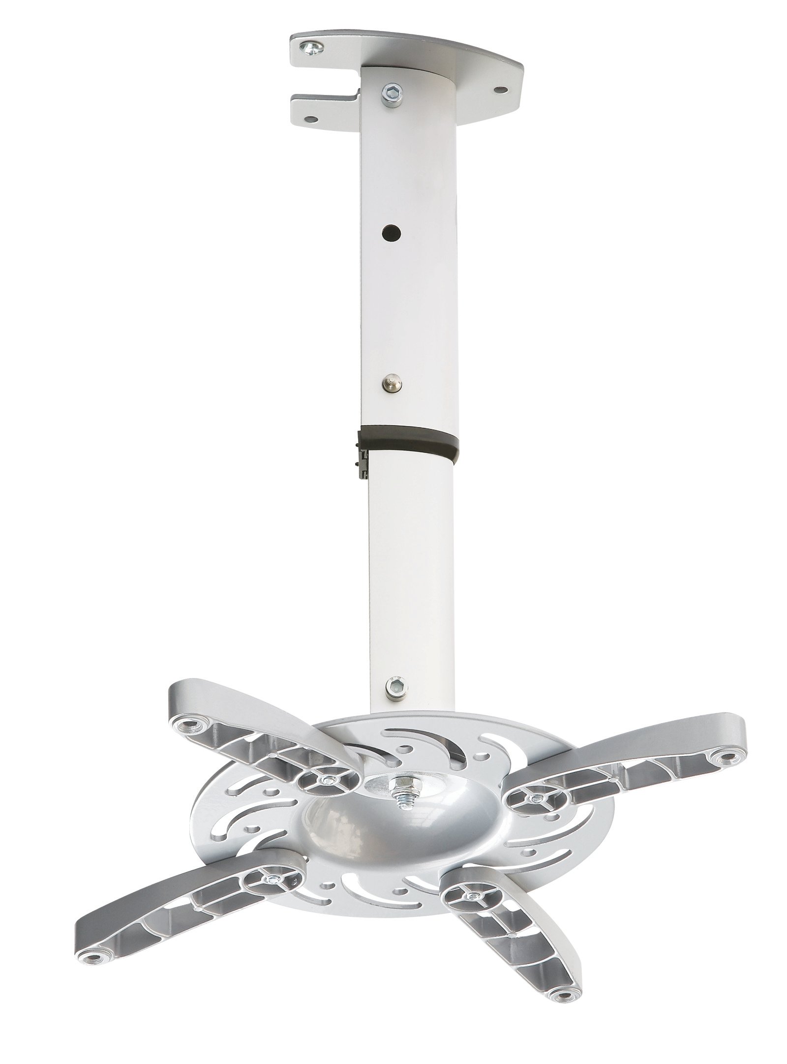 Supporto a Soffitto per Proiettori Estensione 30-37 cm Silver TECHLY - immagine 4
