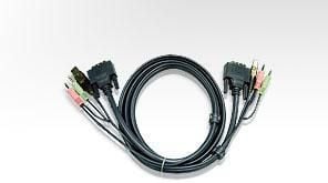 Cavo KVM USB/DVI con audio 1,8m: connessione perfetta ATEN