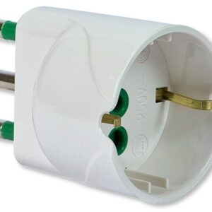 Adattatore Spina e Presa Schuko 16A 2P+T FME