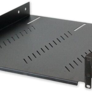 Mensola Rack 19'' 600mm 2U Nera - Design Pratico INTELLINET